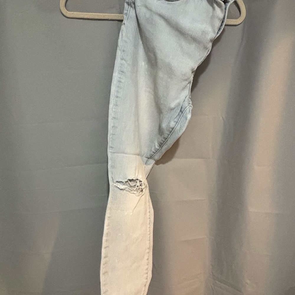 Pistola Light Wash Distressed Skinny Jeans